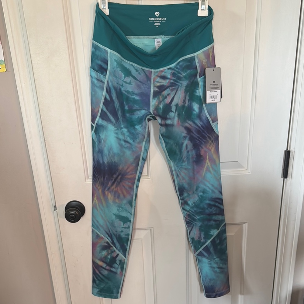 Colosseum Tie-Dye Leggings NWT M